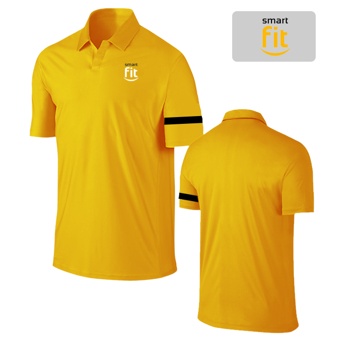 Playera basica tipo polo personalizada para gym