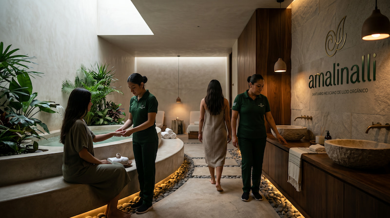 Uniformes DryFit para spa y wellness en hoteles — Cossetti