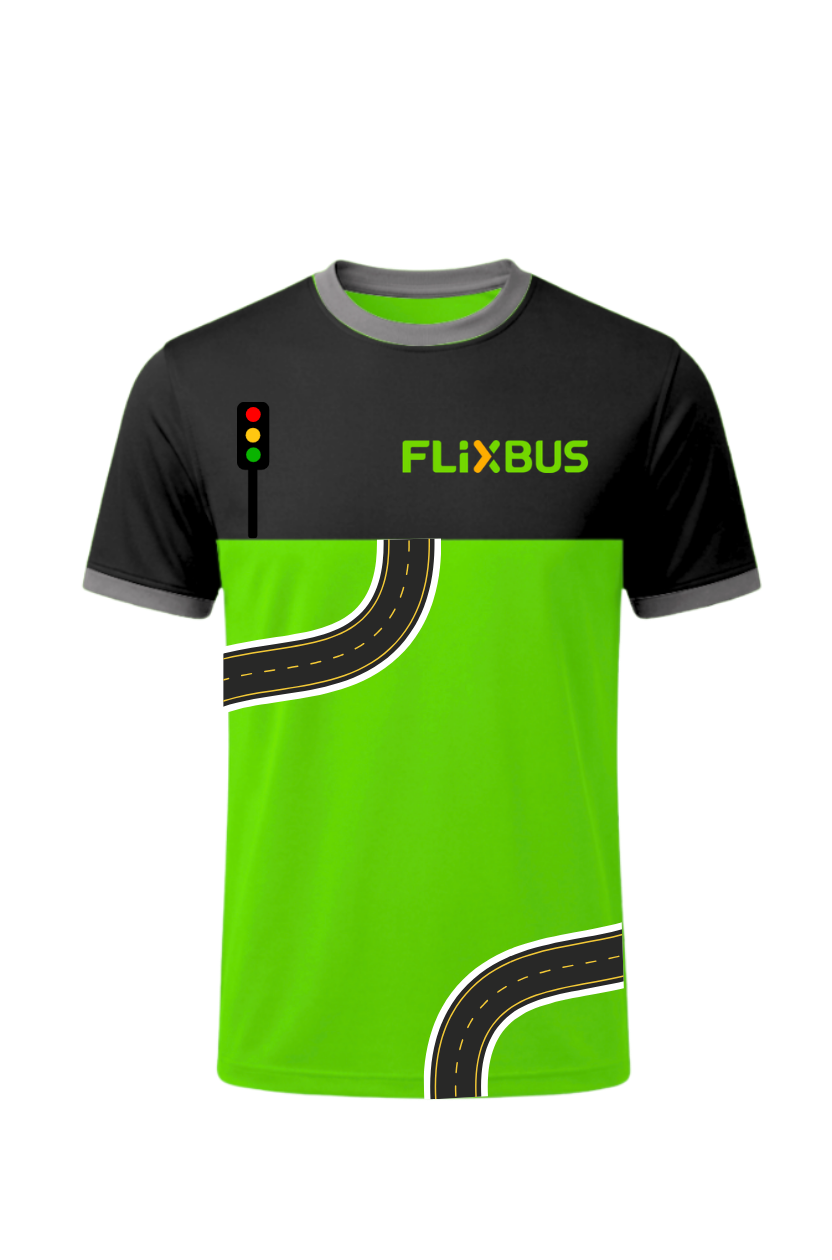 Playera personalizada Cossetti — Flixbus